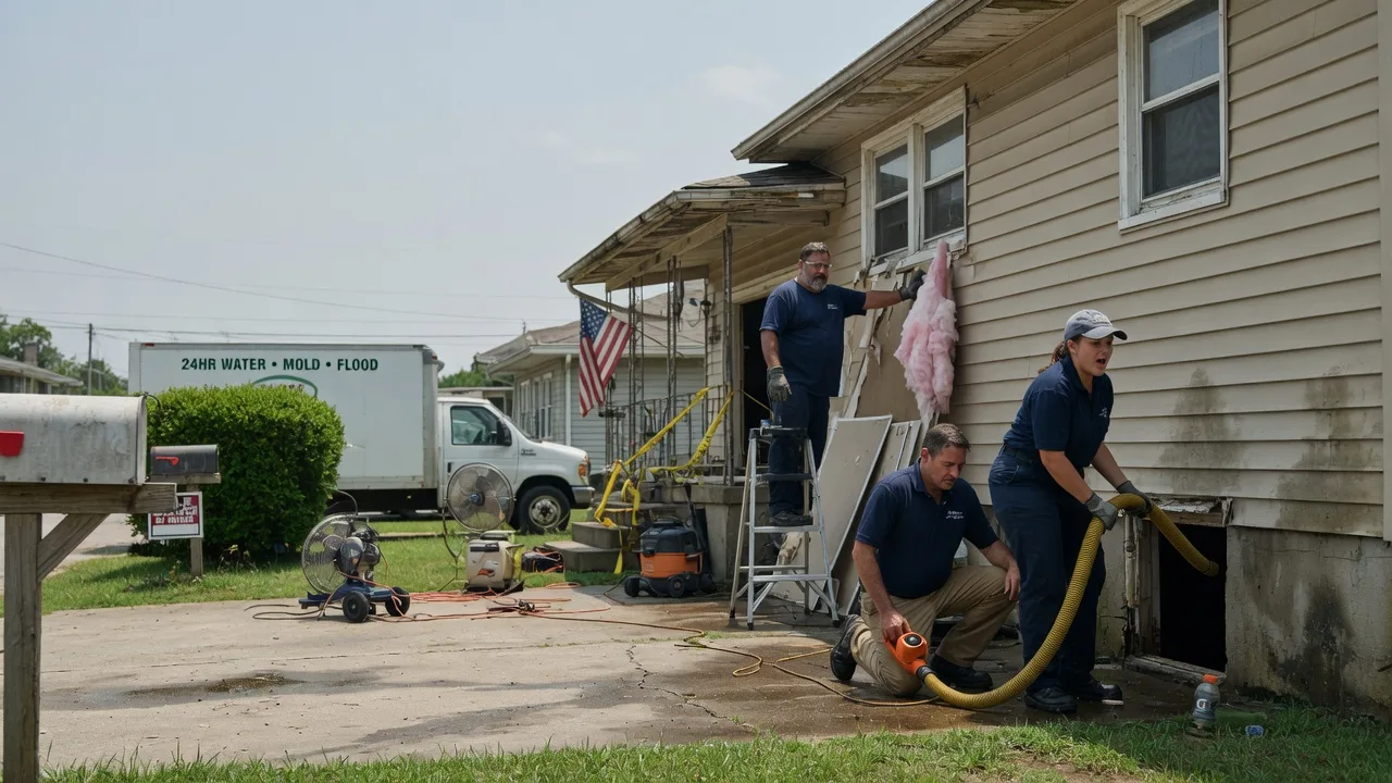 Water Damage Repair in Mercedes, TX near me